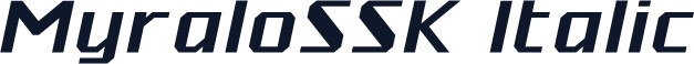 MyraloSSK Italic