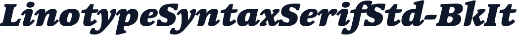 LinotypeSyntaxSerifStd-BkIt