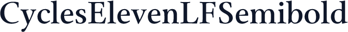 CyclesElevenLFSemibold
