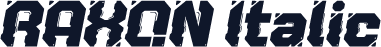 RAXON Italic
