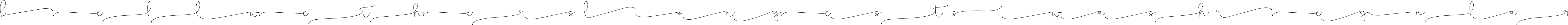 Bellwethers Longest Swash Regular
