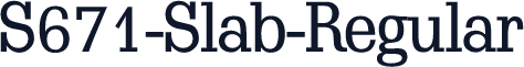 S671-Slab-Regular