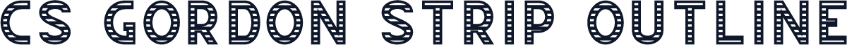 CS Gordon Strip Outline