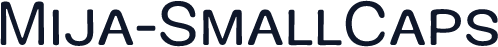 Mija-SmallCaps