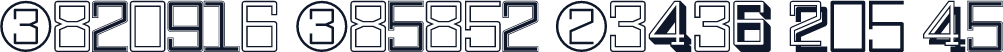Display Digits Seven W05 Rg