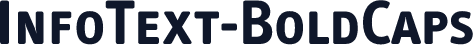 InfoText-BoldCaps