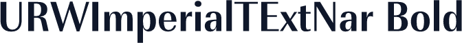 URWImperialTExtNar Bold
