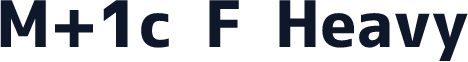 M+1c F Heavy