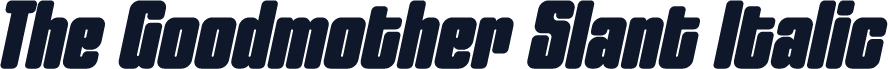 The Goodmother Slant Italic