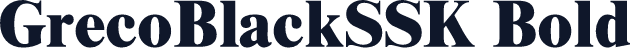 GrecoBlackSSK Bold