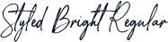Styled Bright Regular