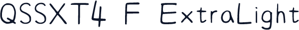 QSSXT4 F ExtraLight
