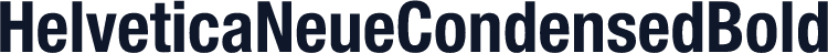 HelveticaNeueCondensedBold