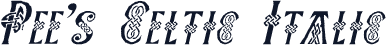 Pee's Celtic Italic
