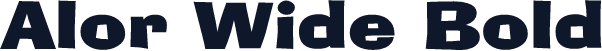 Alor Wide Bold