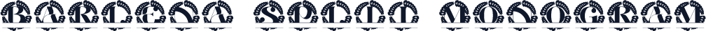 Barlena Split Monogram