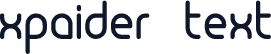 xpaider text