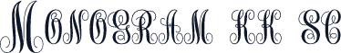 Monogram kk sc