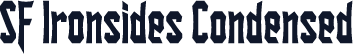 SF Ironsides Condensed