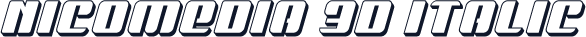Nicomedia 3D Italic