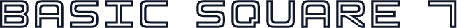 Basic Square 7
