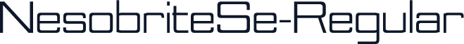 NesobriteSe-Regular