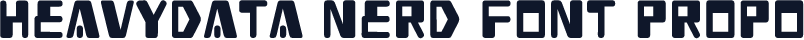 HeavyData Nerd Font Propo