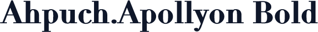 Ahpuch.Apollyon Bold