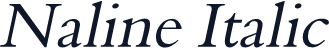 Naline Italic