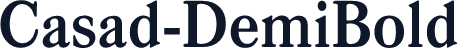 Casad-DemiBold