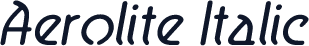 Aerolite Italic