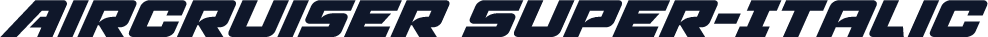 Aircruiser Super-Italic