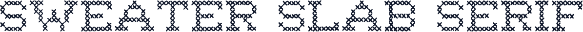 Sweater Slab Serif