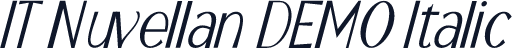 IT Nuvellan DEMO Italic