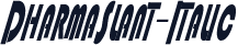 DharmaSlant-Italic
