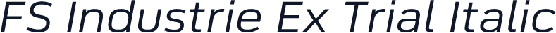 FS Industrie Ex Trial Italic