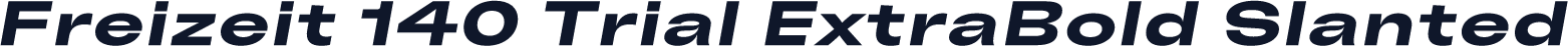 Freizeit 140 Trial ExtraBold Slanted