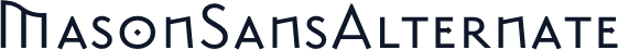 MasonSansAlternate