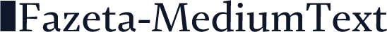 ☞Fazeta-MediumText