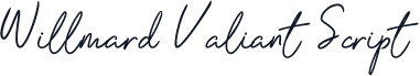Willmard Valiant Script