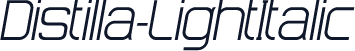 Distilla-LightItalic