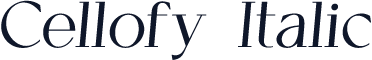Cellofy-Italic