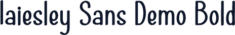 Haiesley Sans Demo Bold