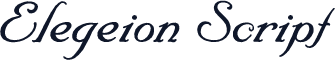 Elegeion Script