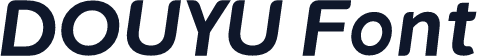 DOUYU Font