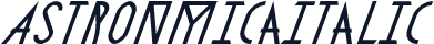 AstronmicaItalic