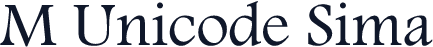 M Unicode Sima