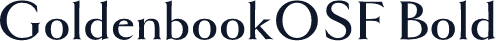 GoldenbookOSF Bold