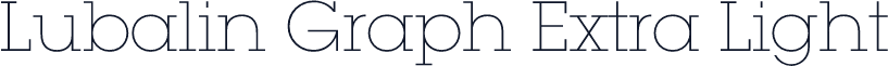 Lubalin Graph Extra Light