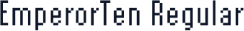 EmperorTen Regular